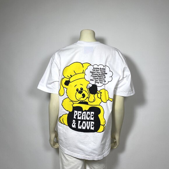 ONLINE CERAMICS White Cotton 'Mushroom' T-Shirt - Picture 4 of 9